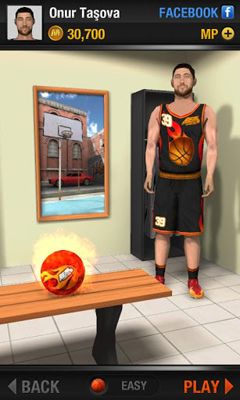 Screenshots of the Real Basketball for Android tablet, phone.