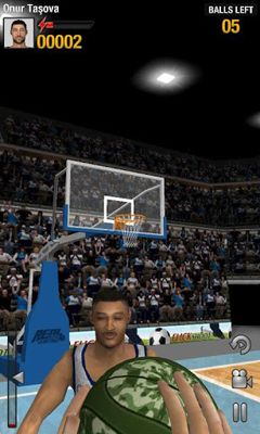 Screenshots of the Real Basketball for Android tablet, phone.