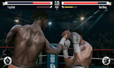 Screenshots of the Real Boxing for Android tablet, phone.