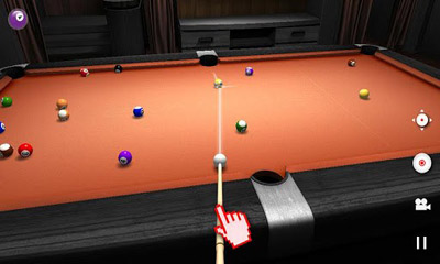 Screenshots of the Real Pool 3D for Android tablet, phone.