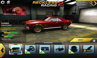 Screenshots of the Reckless Racing 2 for Android tablet, phone.