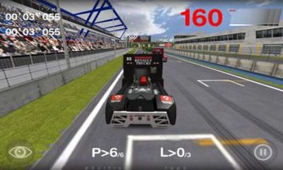 Screenshots of the Renault Trucks Racing for Android tablet, phone.
