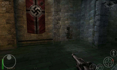 Screenshots of the Return to Castle Wolfenstein for Android tablet, phone.