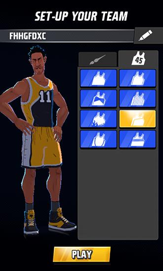 Screenshots of the Rival stars basketball for Android tablet, phone.