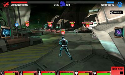 Screenshots of the Rivals at War: 2084 for Android tablet, phone.