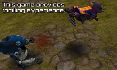 Screenshots of the Robot Battle for Android tablet, phone.