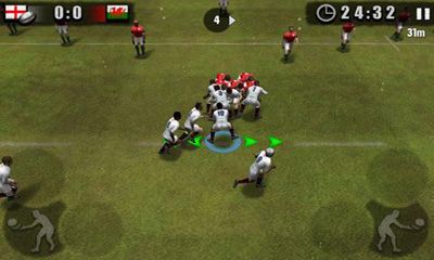 Screenshots of the Rugby Nations 2011 for Android tablet, phone.