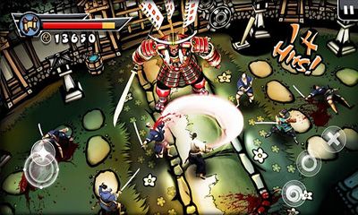 Screenshots of the Samurai II vengeance for Android tablet, phone.
