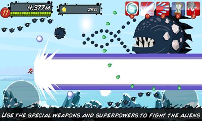 Screenshots of the Save The Earth Monster Alien Shooter for Android tablet, phone.
