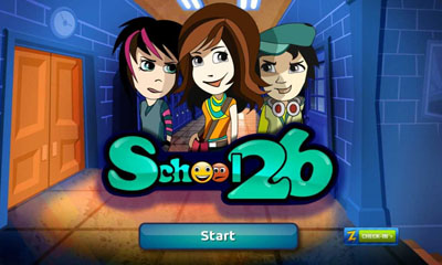 Screenshots of the School 26 for Android tablet, phone.