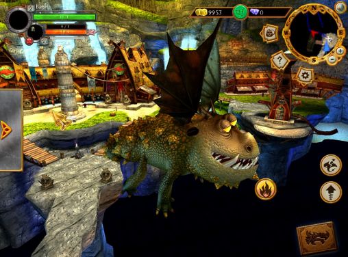 Screenshots of the School of dragons for Android tablet, phone.