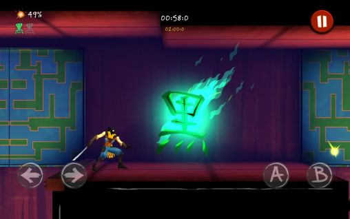 Screenshots of the Shadow blade for Android tablet, phone.
