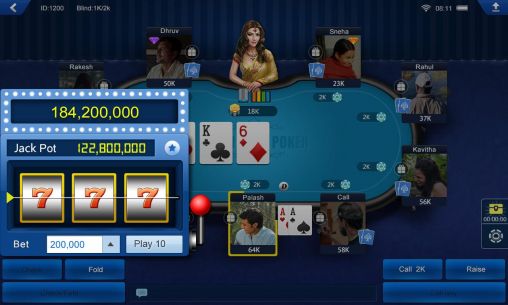 Screenshots of the Shahi India poker for Android tablet, phone.