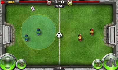 Screenshots of the Shootball for Android tablet, phone.