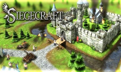 Screenshots of the Siegecraft for Android tablet, phone.