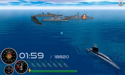 Screenshots of the Silent Submarine for Android tablet, phone.