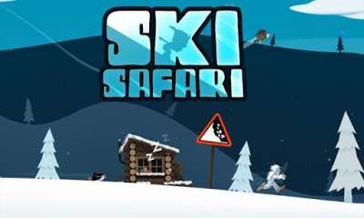 Screenshots of the Ski Safari for Android tablet, phone.
