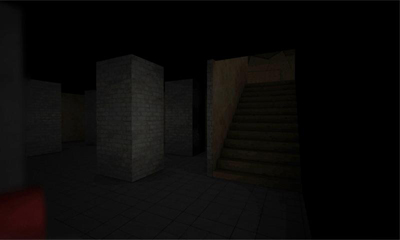 Screenshots of the Slender: The Asylum for Android tablet, phone.
