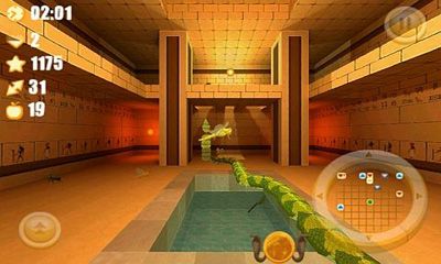 Screenshots of the Snake 3D Revenge for Android tablet, phone.