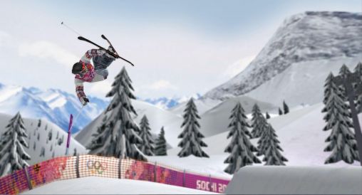 Screenshots of the Sochi.ru 2014: Ski slopestyle challenge for Android tablet, phone.