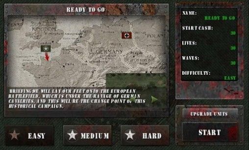 Screenshots of the Soldiers of glory: World war 2 for Android tablet, phone.