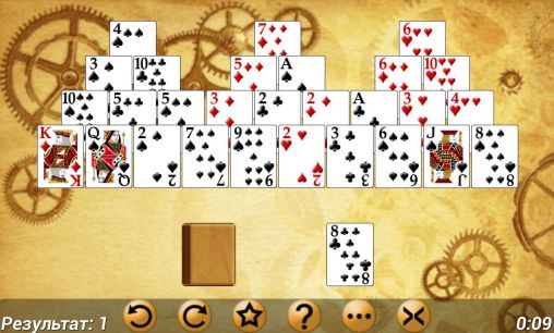 Screenshots of the Solitaire megapack for Android tablet, phone.