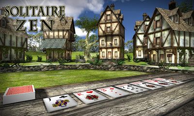 Screenshots of the Solitaire Zen for Android tablet, phone.