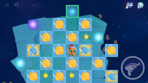 Screenshots of the Space kitty: Puzzle for Android tablet, phone.