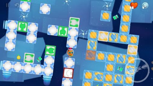 Screenshots of the Space kitty: Puzzle for Android tablet, phone.