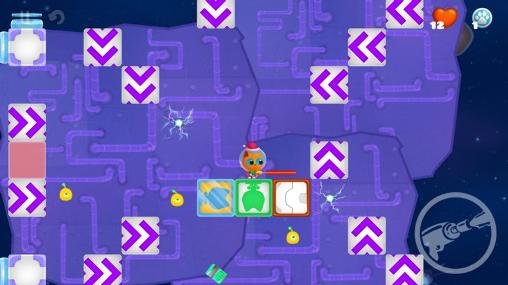 Screenshots of the Space kitty: Puzzle for Android tablet, phone.