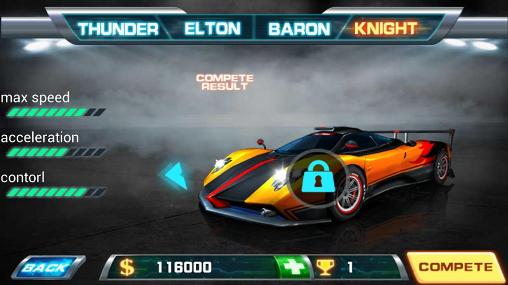 Screenshots of the Speed car: Reckless race for Android tablet, phone.