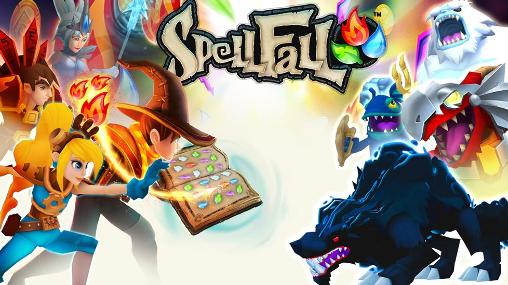 Screenshots of the Spellfall: Puzzle adventure for Android tablet, phone.