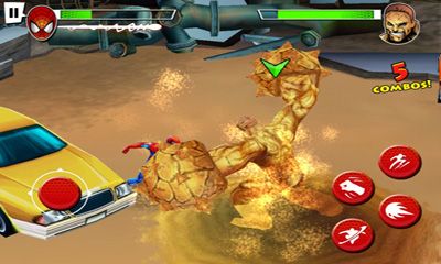 Screenshots of the Spider-Man Total Mayhem HD for Android tablet, phone.