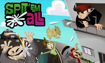 Screenshots of the Spit'em all for Android tablet, phone.
