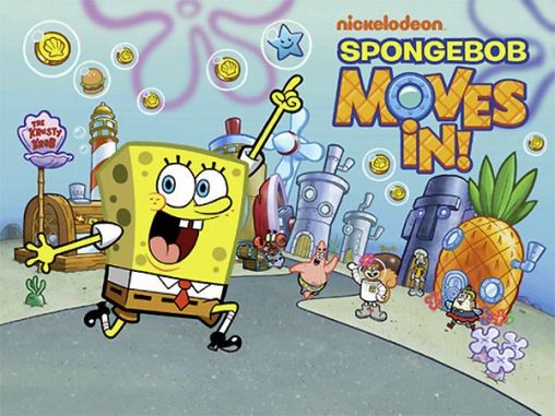 Screenshots of the Sponge Bob moves in for Android tablet, phone.
