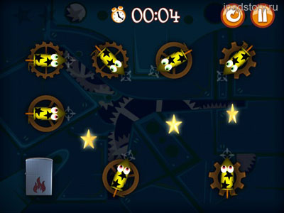 Screenshots of the Start the Rockets for Android tablet, phone.