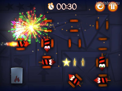 Screenshots of the Start the Rockets for Android tablet, phone.
