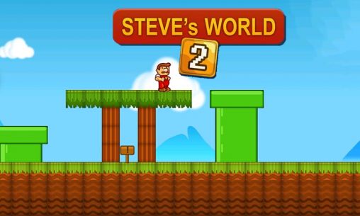 Screenshots of the Steve's world 2 for Android tablet, phone.