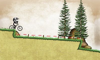 Screenshots of the Stickman downhill for Android tablet, phone.