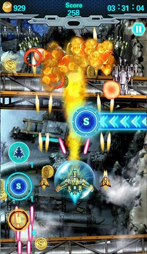 Screenshots of the Storm fighters for Android tablet, phone.