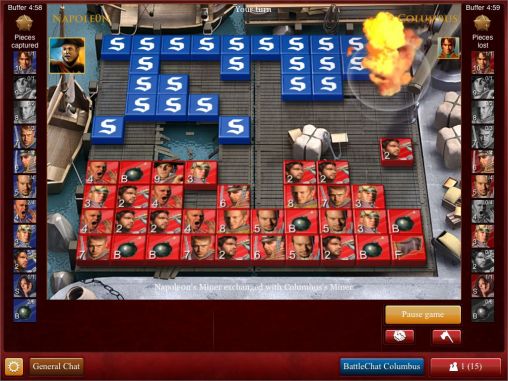Screenshots of the Stratego: Official board game for Android tablet, phone.