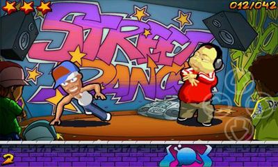 Screenshots of the Street Dancer for Android tablet, phone.