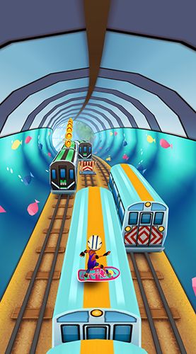 Screenshots of the Subway surfers: World tour Miami for Android tablet, phone.
