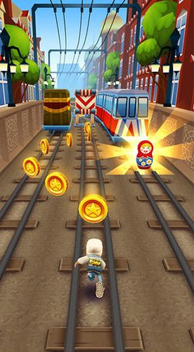 Screenshots of the Subway surfers: World tour Moscow for Android tablet, phone.