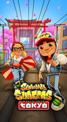 Screenshots of the Subway surfers: World tour Tokyo for Android tablet, phone.