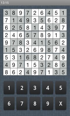 Screenshots of the Sudoku Classic for Android tablet, phone.