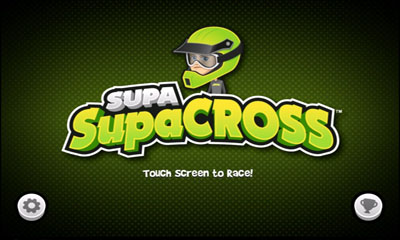 Screenshots of the SupaSupaCross for Android tablet, phone.