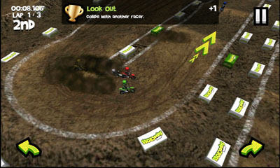 Screenshots of the SupaSupaCross for Android tablet, phone.