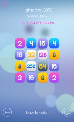 Screenshots of the Super 2048 for Android tablet, phone.