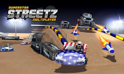 Screenshots of the Superstar Streetz MMO for Android tablet, phone.